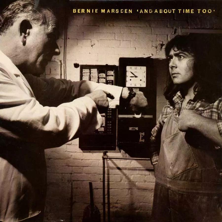 Portada de Álbum "And About Time Too", de Bernie Marsden