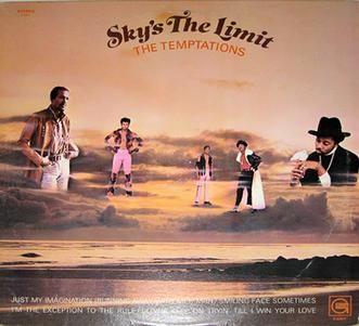Album cover of "Sky's The Limit" by The Temptations