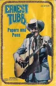 Portada del álbum "Papers & Pens", de Ernest Tubb