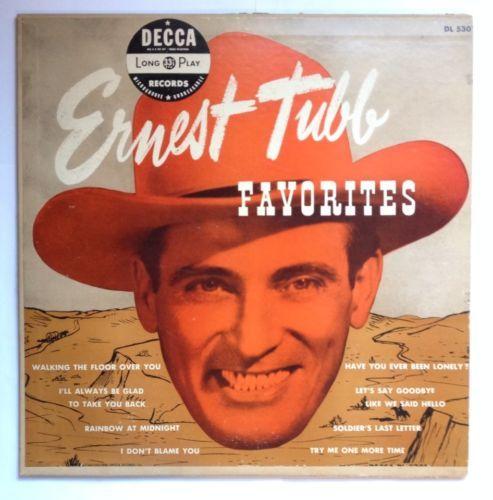 Portada de Álbum "Favorites", de Ernest Tubb