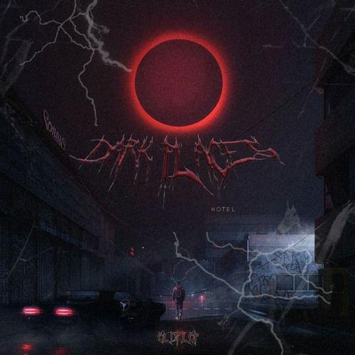 Capa do Single/EP "DARK PLACES", de OLDFLOP