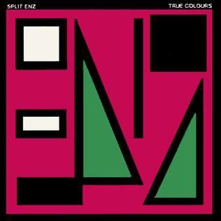 Portada de Álbum "True Colors", de Split Enz