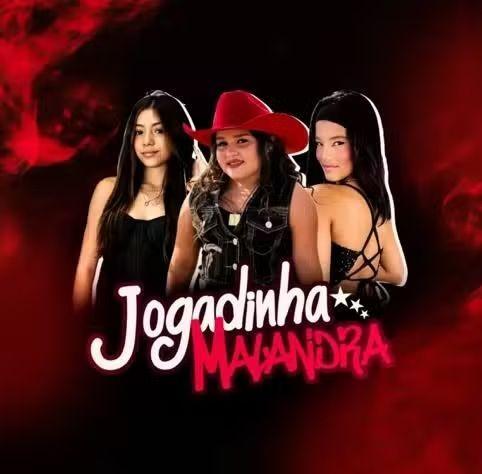 Portada de Sencillo/EP "JOGADINHA MALANDRA (part. Rafinha Fernandez e Fran Boiadeira)", de MC Gabriella