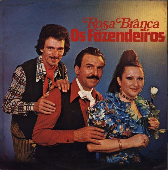 Portada de Álbum "Rosa Branca", de Os Fazendeiros