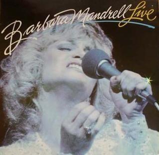 Portada del álbum "Live", de Barbara Mandrell