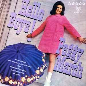 Capa do Álbum "Hello Boys!", de Peggy March
