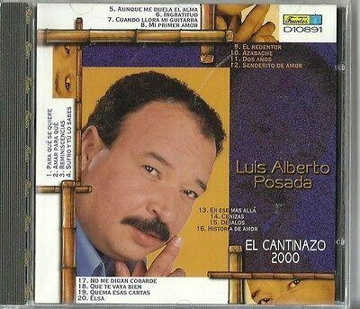 Album cover of "El Cantinazo 2000" by Luis Alberto Posada