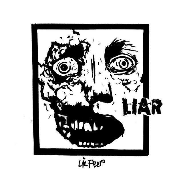 Capa do álbum "Liar", de Lil Peep
