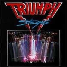 Capa do Álbum "Stages", de Triumph