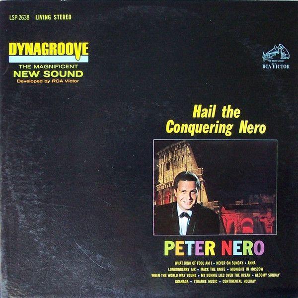 Portada de Álbum "Hail The Conquering Nero", de Peter Nero