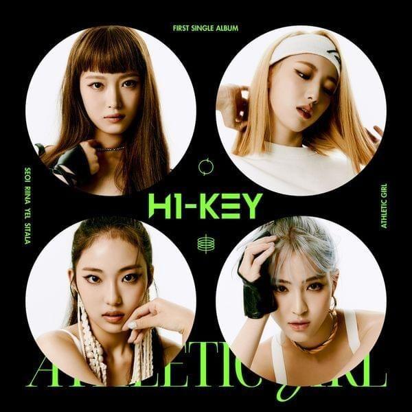 Portada de Sencillo/EP "ATHLETIC GIRL", de H1-KEY