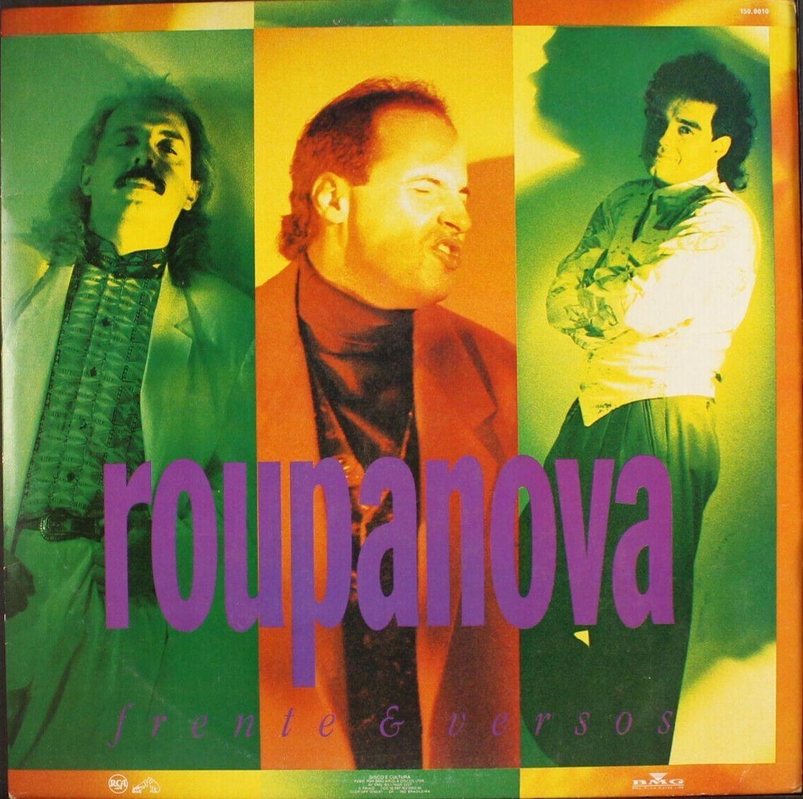 Portada del álbum "Frente & Versos", de Roupa Nova