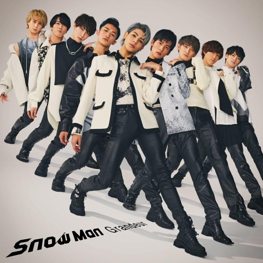 Portada del álbum "Grandeur", de Snow Man
