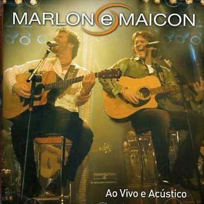 Capa do Álbum "Acustico", de Marlon