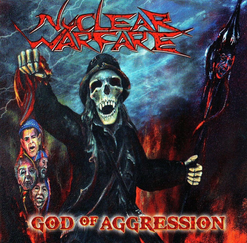 Capa do Álbum "God of Aggression", de Nuclear Warfare