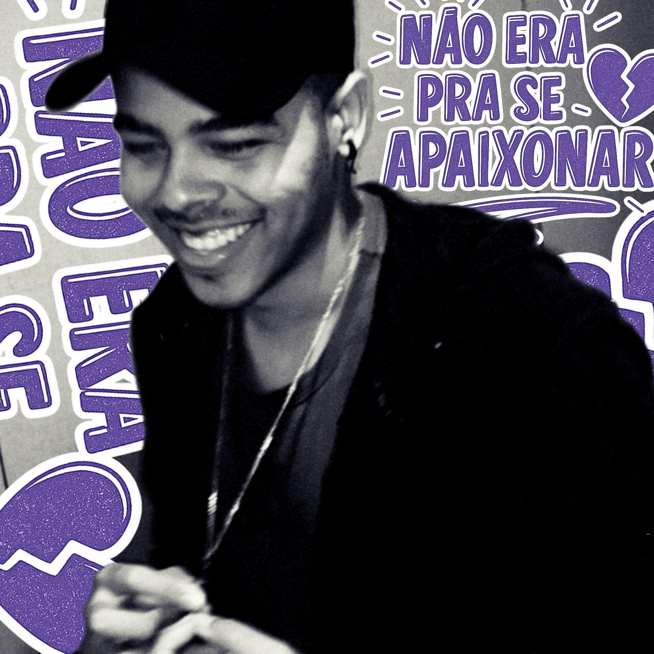 Single/EP cover of "Não Era Pra Se Apaixonar" by Fabrício Tarden