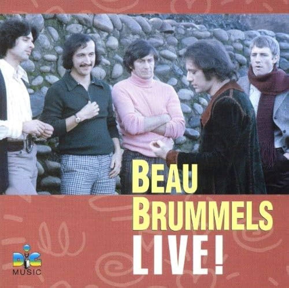 Capa do Álbum "Live!", de The Beau Brummels