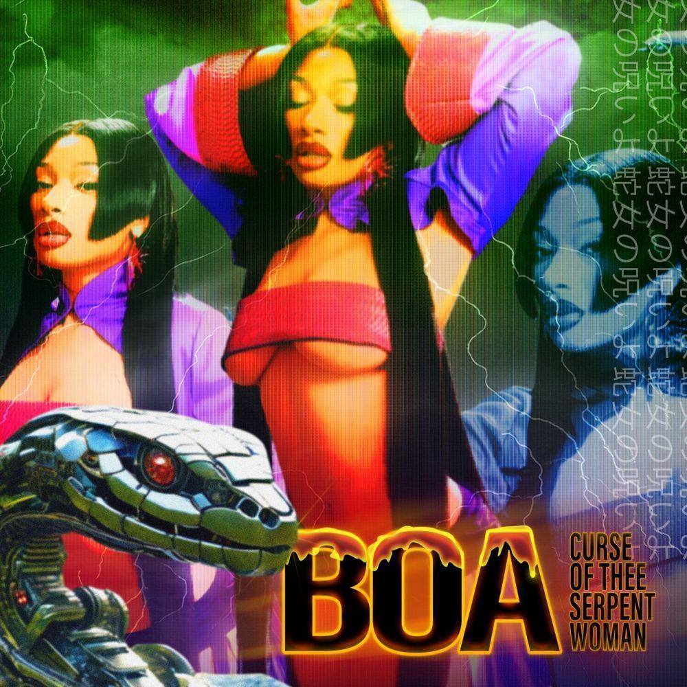 Portada de Sencillo/EP "BOA", de Megan Thee Stallion