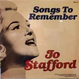 Capa do álbum "Songs To Remember", de Jo Stafford