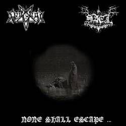 Album cover of "None Shall Escape..." by Azaghal