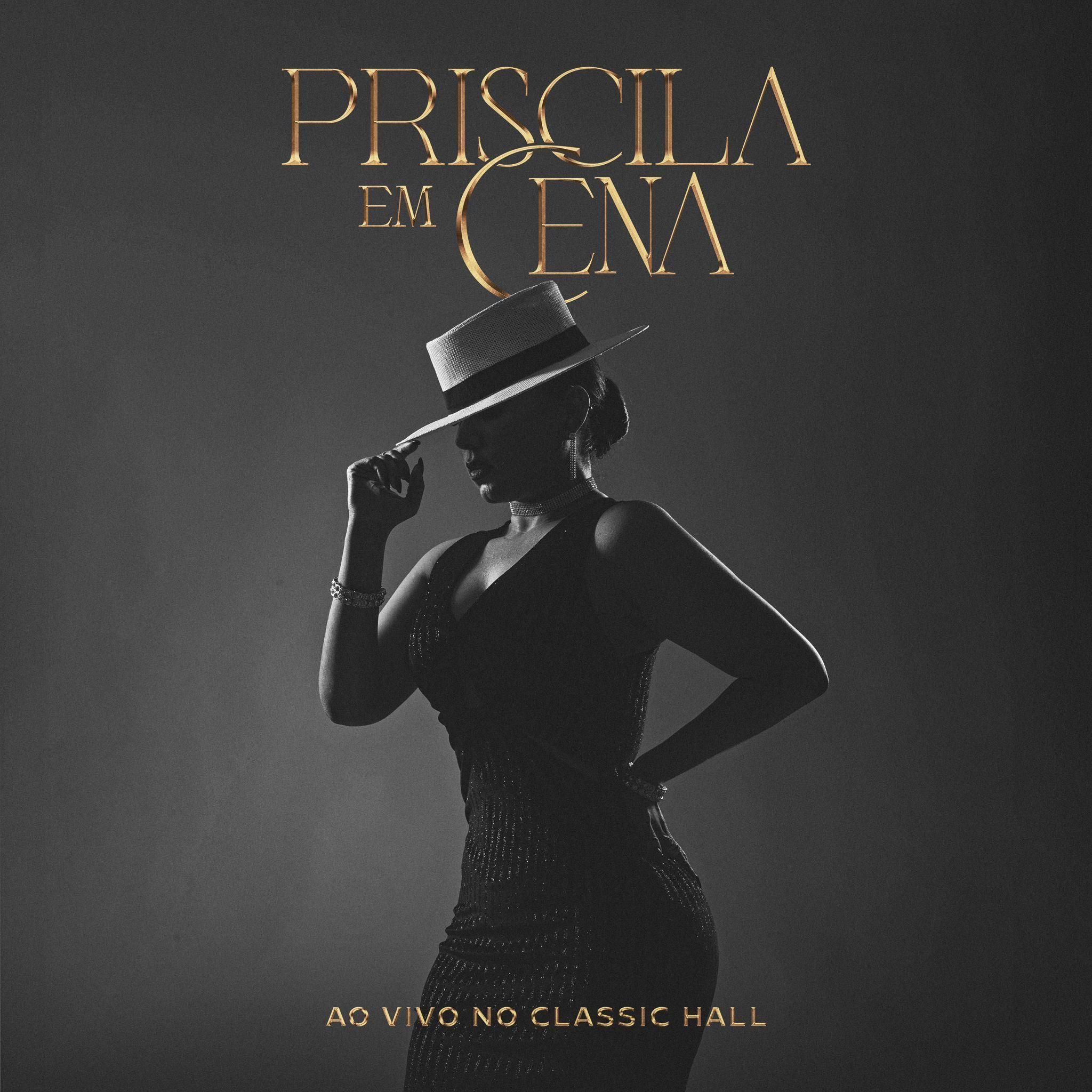 Portada de Álbum "Em Cena", de Priscila Senna