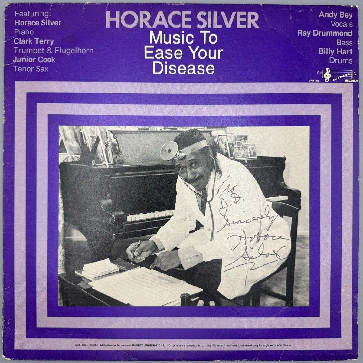 Portada de Álbum "Music To Ease Your Disease", de Horace Silver