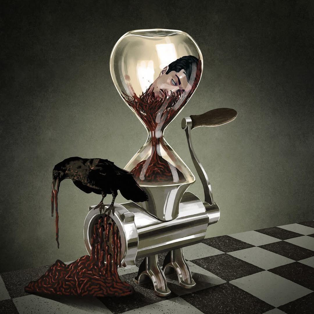 Portada de Sencillo/EP "bico do corvo", de LVCAS