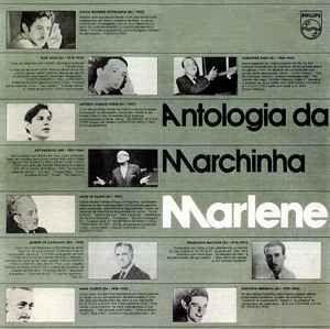 Portada de Álbum "Antologia da Marchinha", de Marlene