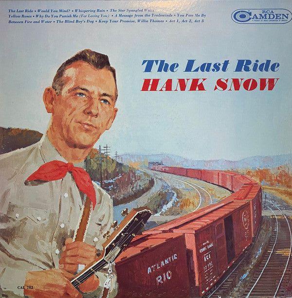 Capa do álbum "The Last Ride", de Hank Snow