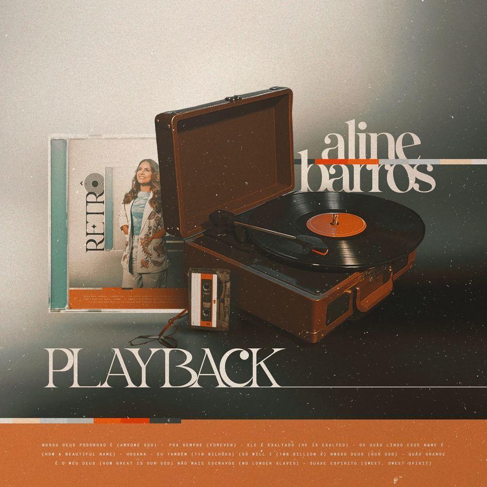 Portada del álbum "Aline Retrô (Playback)", de Aline Barros