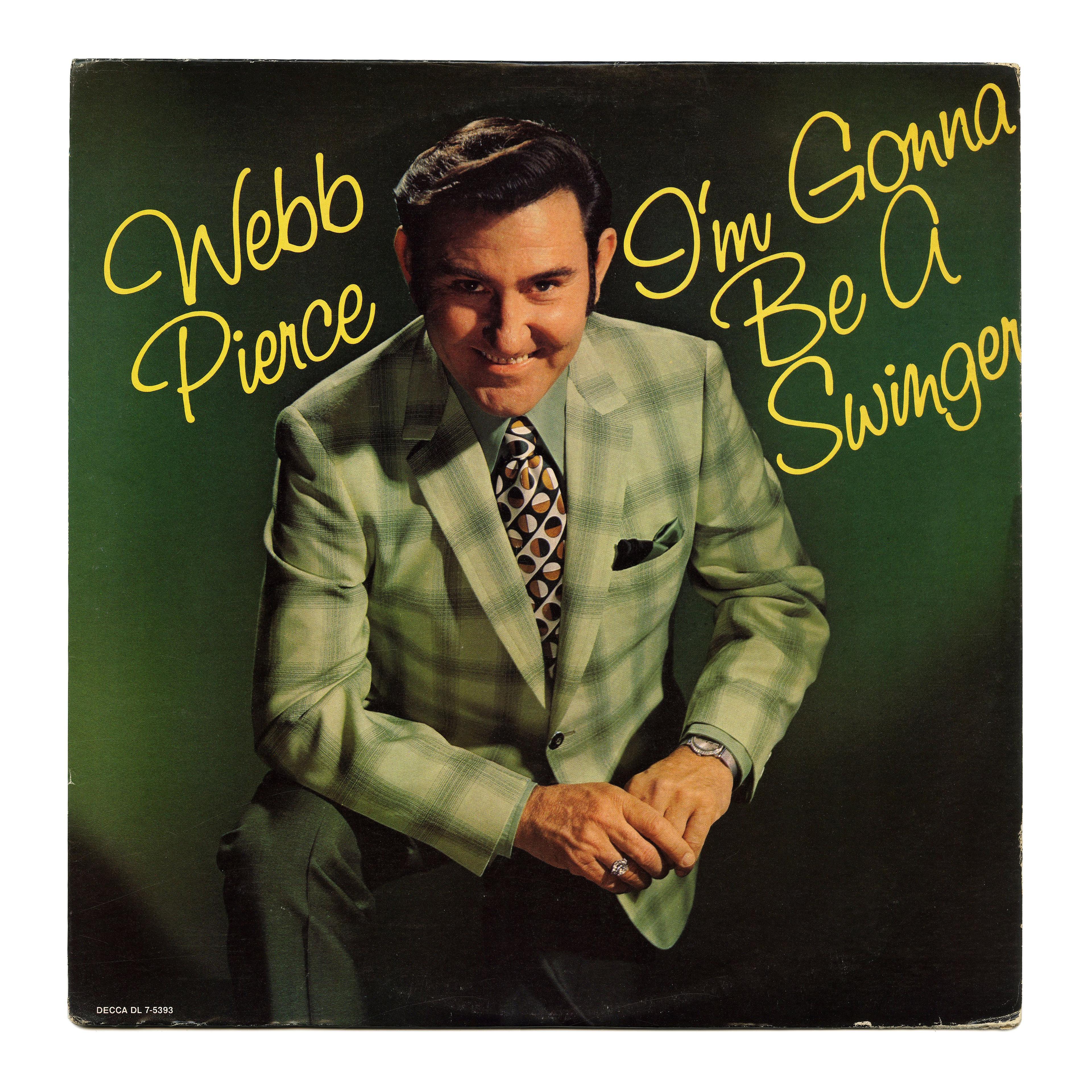 Capa do Álbum "I'm Gonna Be A Swinger", de Webb Pierce