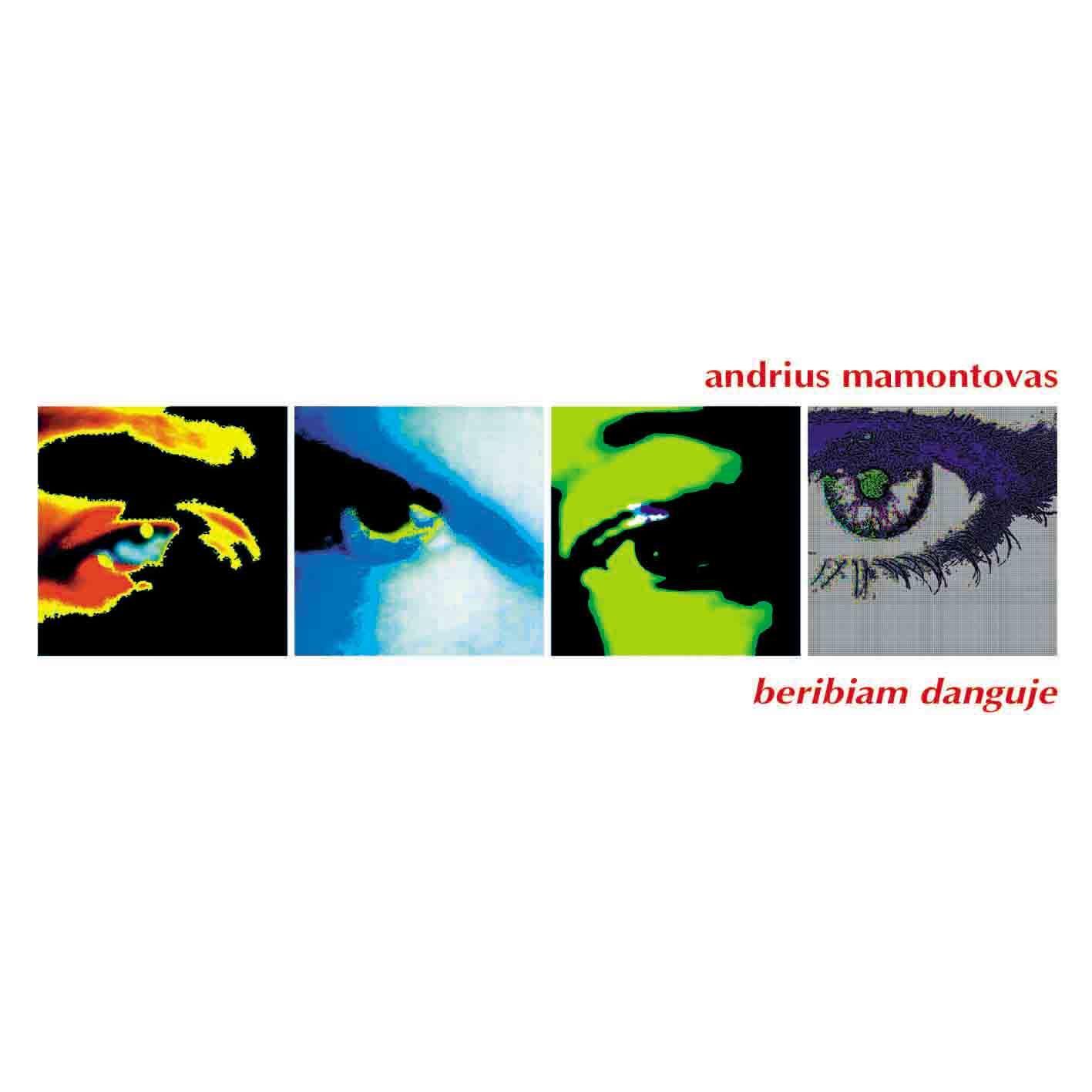 Portada de Álbum "Beribiam Danguje", de Andrius Mamontovas