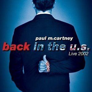 Portada de Álbum "Back in the U.S.", de Paul McCartney