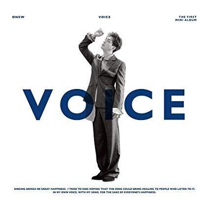 Capa do Single/EP "VOICE - The 1st Mini Album", de ONEW