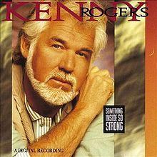 Portada del álbum "Something Inside So Strong", de Kenny Rogers