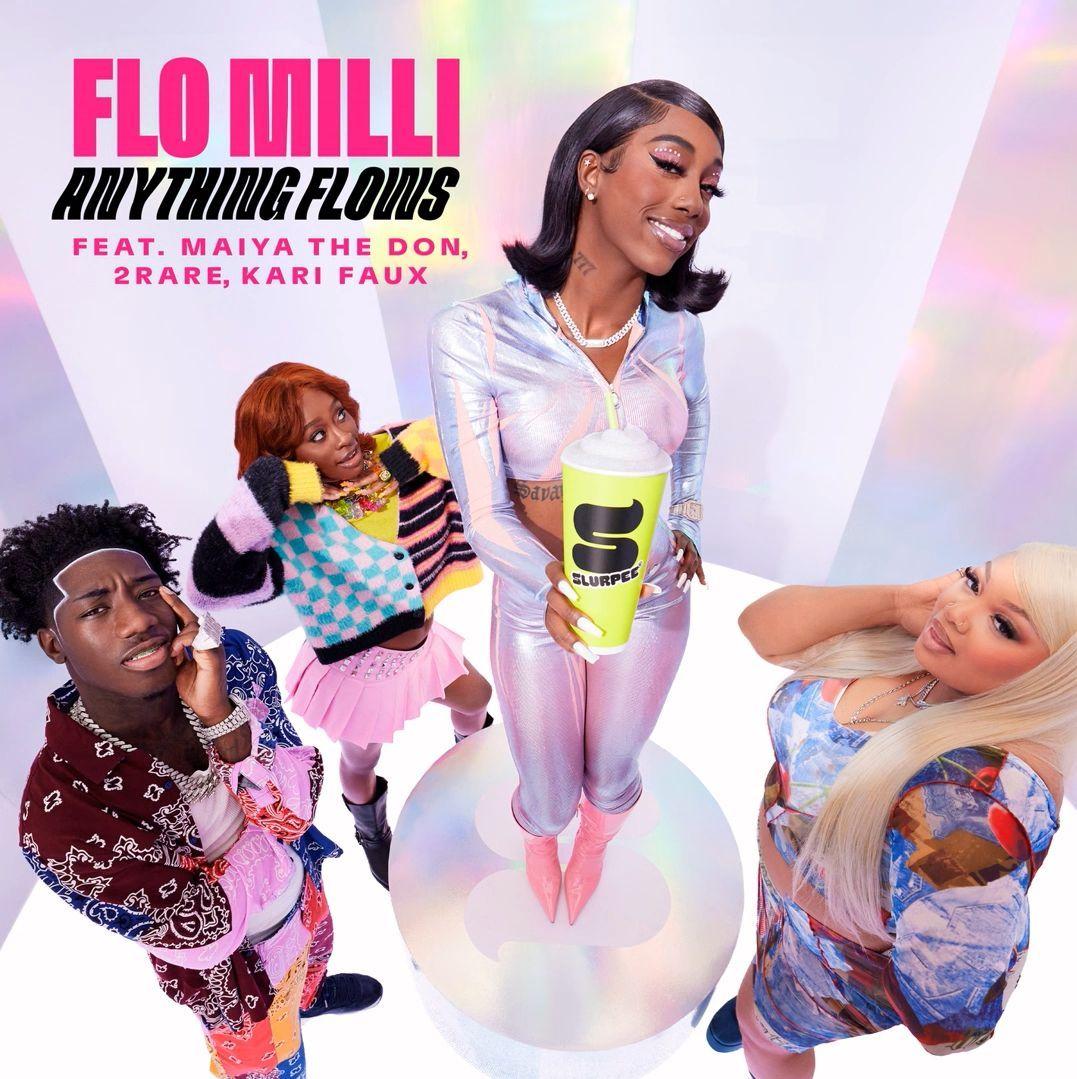 Capa do Single/EP "Anything Flows", de Flo Milli