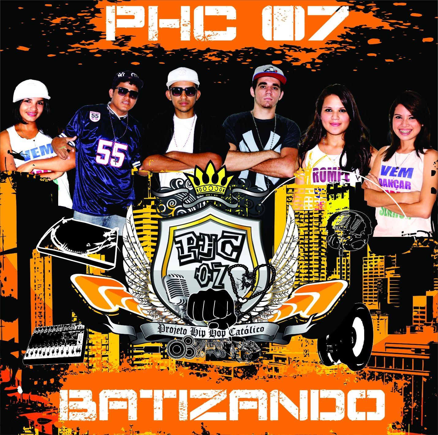 Capa do Álbum "Batizando", de PHC 07