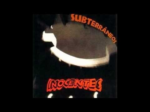Capa do Álbum "Subterrâneos", de Inocentes
