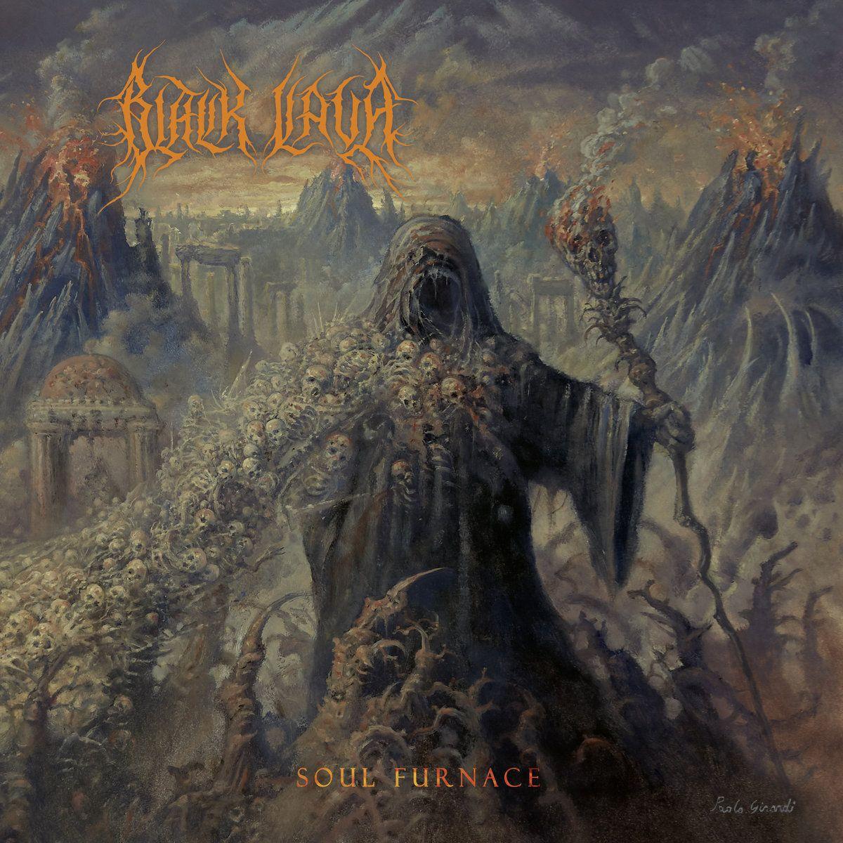 Portada de Álbum "Soul Furnace", de Black Lava