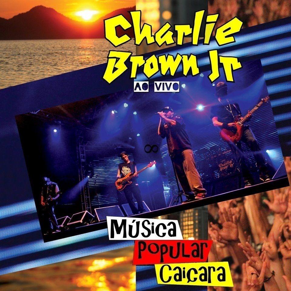 Album cover of "Música Popular Caiçara (Ao Vivo)" by Charlie Brown Jr.