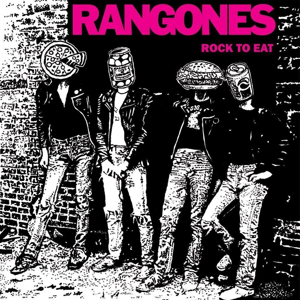 Portada de Álbum "Rock To Eat", de Rangones