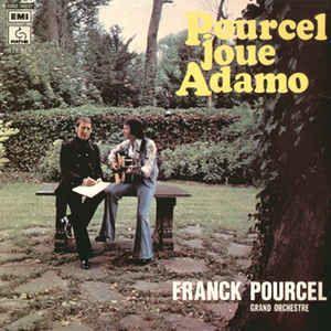Portada del álbum "Pourcel Joue Adamo ", de Franck Pourcel