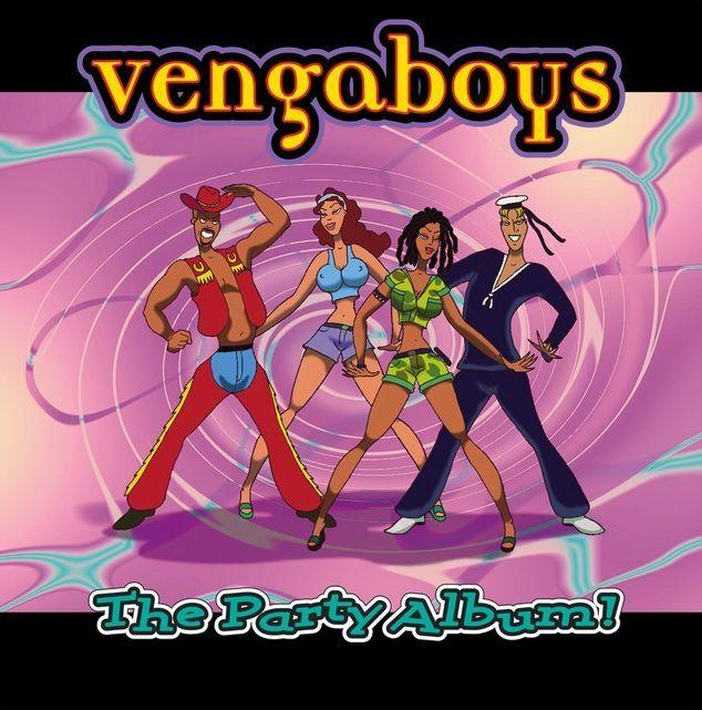 Portada de Álbum "The Party Album!", de Vengaboys
