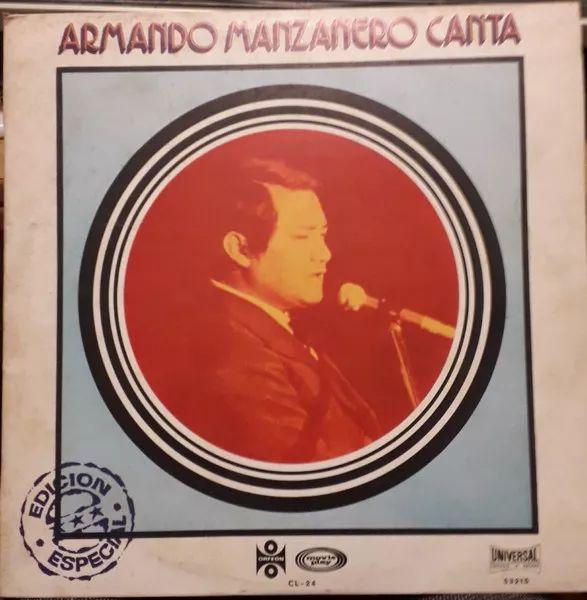 Portada de Álbum "Armando Manzanero Canta", de Armando Manzanero