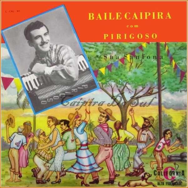 Portada de Álbum "Baile Caipira", de Pirigoso