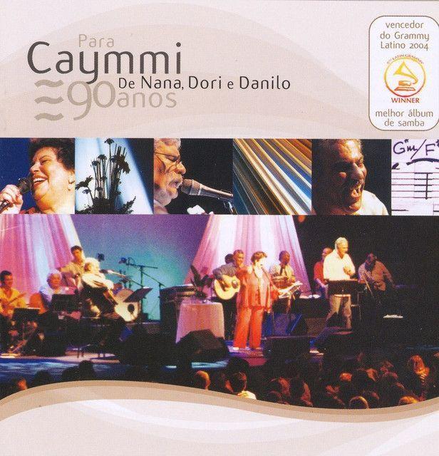 Portada de Álbum "Para Caymmi, de Nana, Dori e Danilo: 90 Anos (Ao Vivo) (part. Danilo Caymmi e Dori Caymmi)", de Nana Caymmi