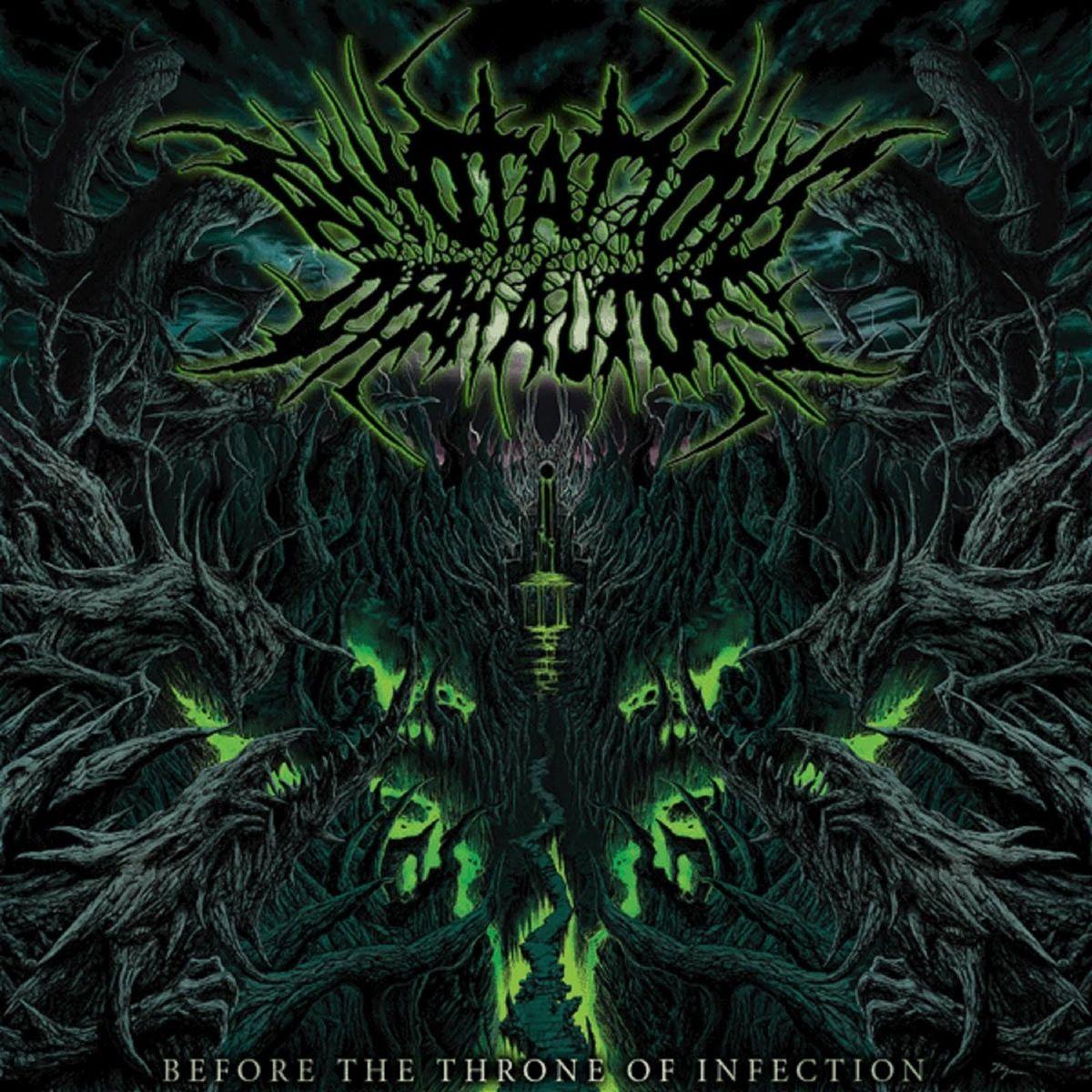 Album cover of "Before The Throne Of Infection" by Annotations of an Autopsy