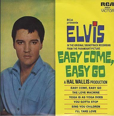 Album cover of "Easy Come, Easy Go " by Elvis Presley