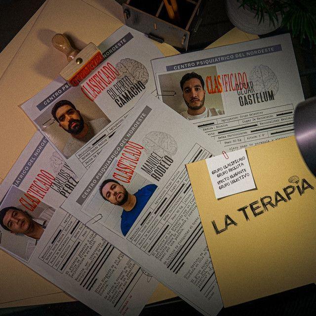 Portada de Sencillo/EP "La Terapia", de Grupo Clasificado