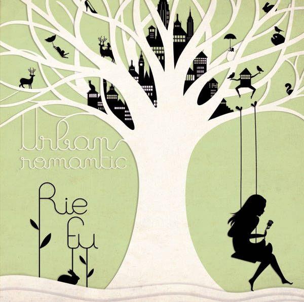 Portada del álbum "Urban Romantic", de Rie Fu